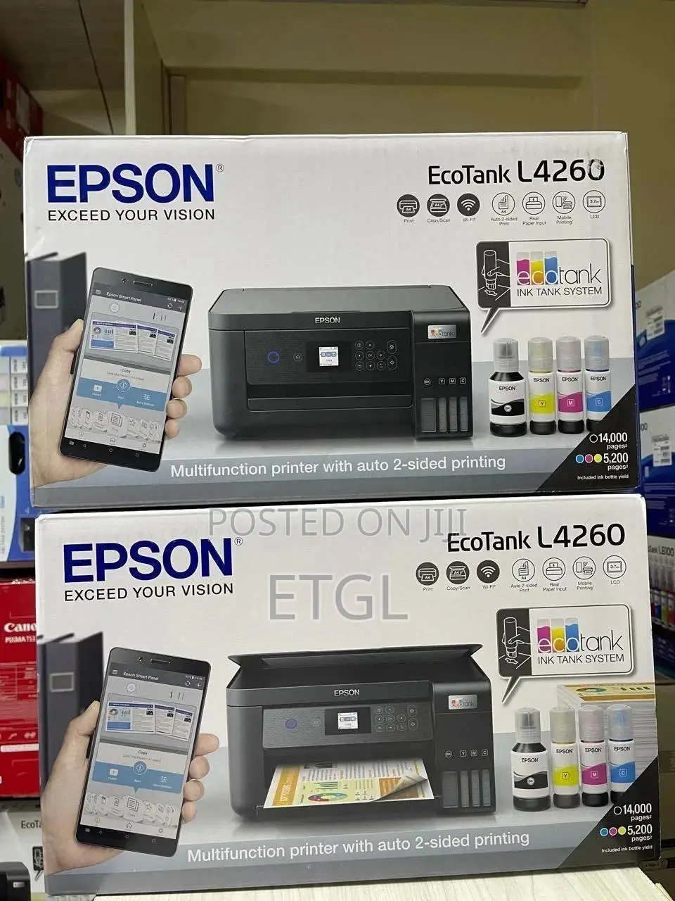Epson Ecotank L4260 A4 Wifi Duplex All in One Printer