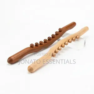 Wooden Guasha Massage Stick, Full Body Muscle Roller, Therapy Tool