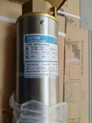 4sf10-234 Ac/Dc 12.5hp 400m 9200w Doyin Submersible Pump