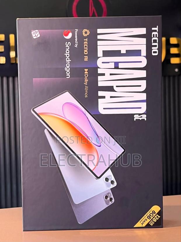 New Tecno MegaPad SE 128 GB Black