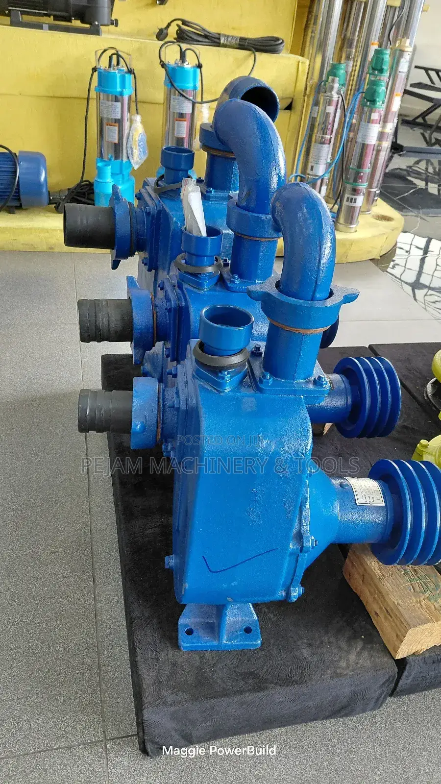 80bpz-100m Aico Japan 3" Waterpump Cast Iron Self Primming