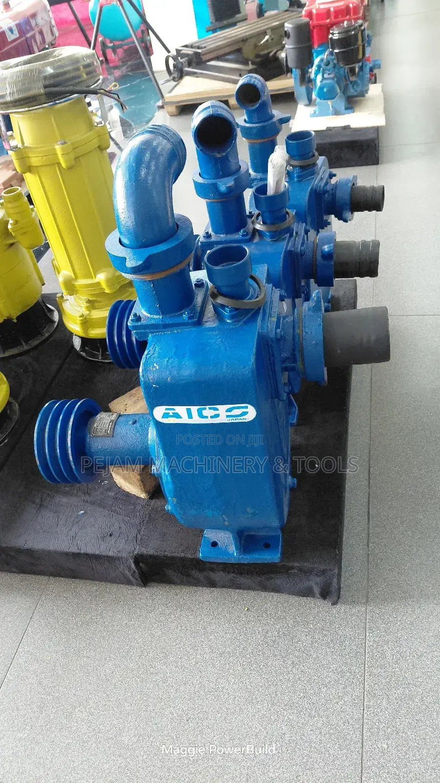 80bpz-100m Aico Japan 3" Waterpump Cast Iron Self Primming