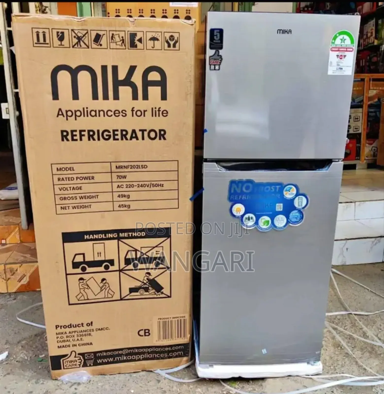 Mika 202l Defrost, Available at the Shop