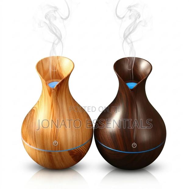 Led Wood Grain Essential Oil Diffuser Humidifier - thumbnail 2