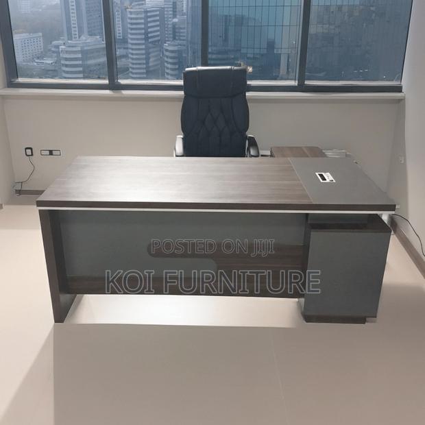 Office Desk; 1.6m L Shaped Executive Office Desk