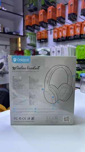 Celebrate A18 Wireless Bluetooth Headphones-Noise Reduction Long Batt