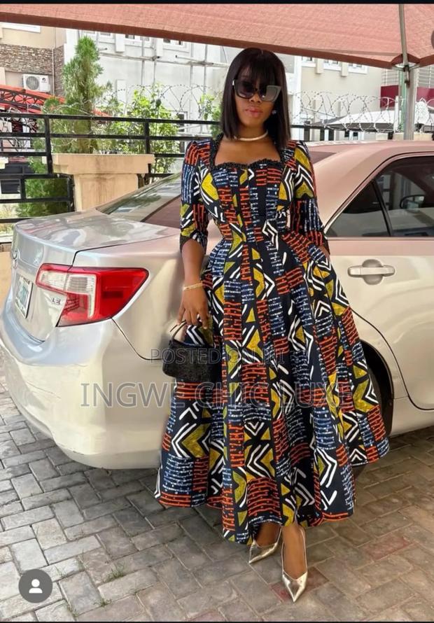 Ankara Dress - thumbnail 2