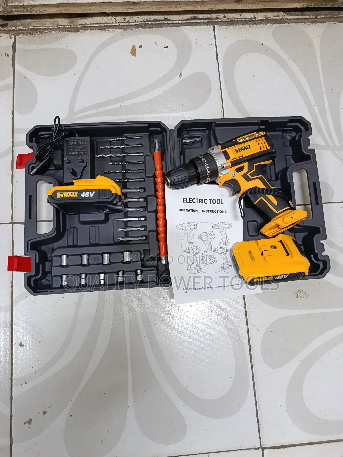 Dewalt Drill Set 48v