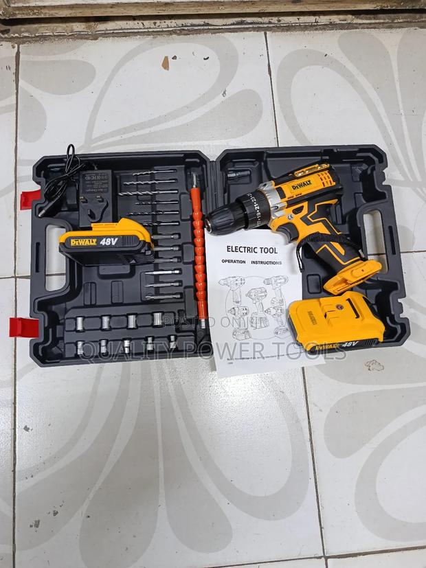 Dewalt Drill Set 48v - thumbnail 3