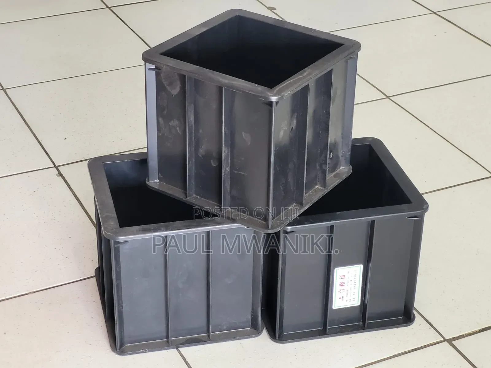 Quality Plastic Cube Moulds
