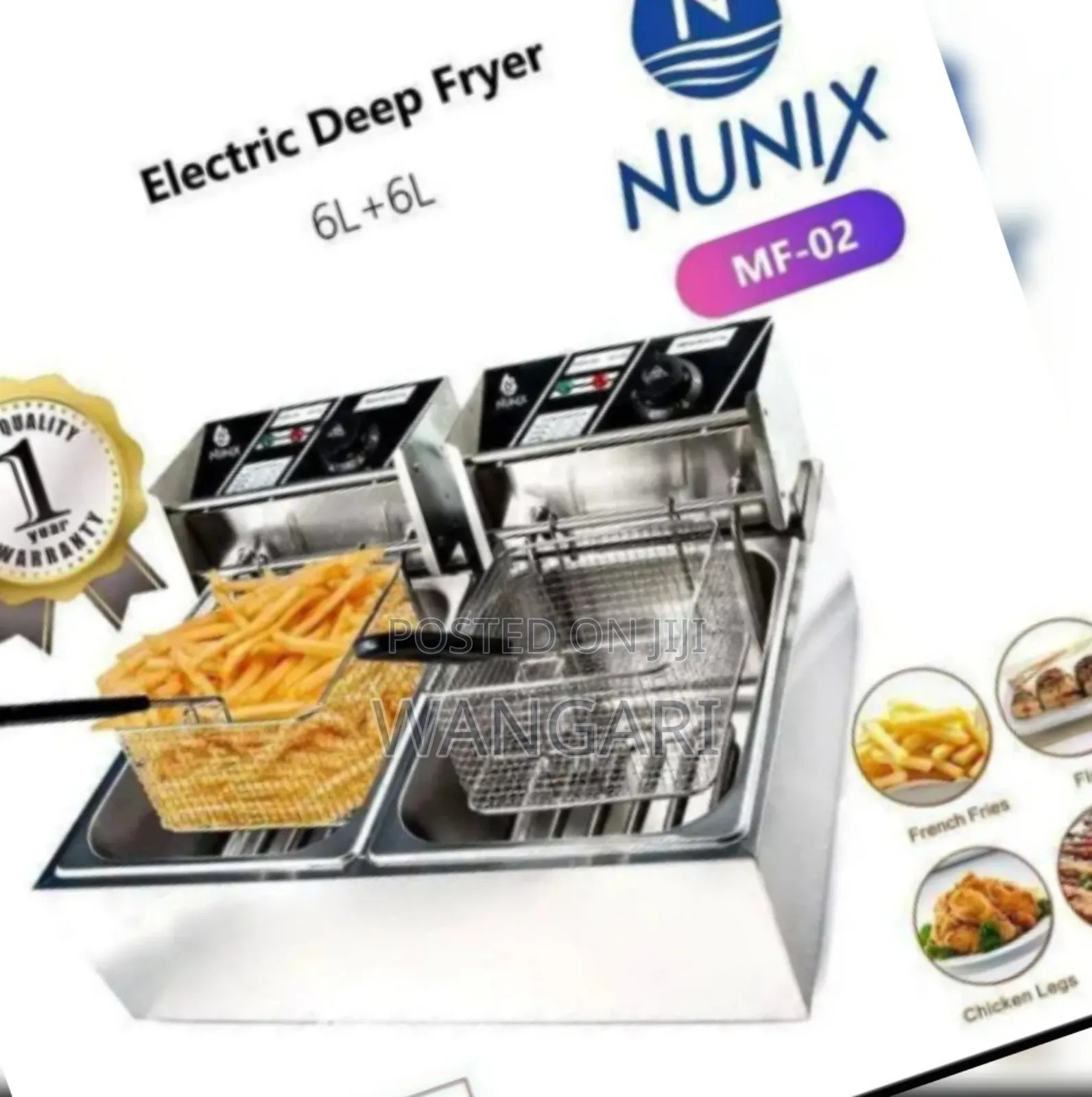 Nunix Double Frier We Also Do Delivery