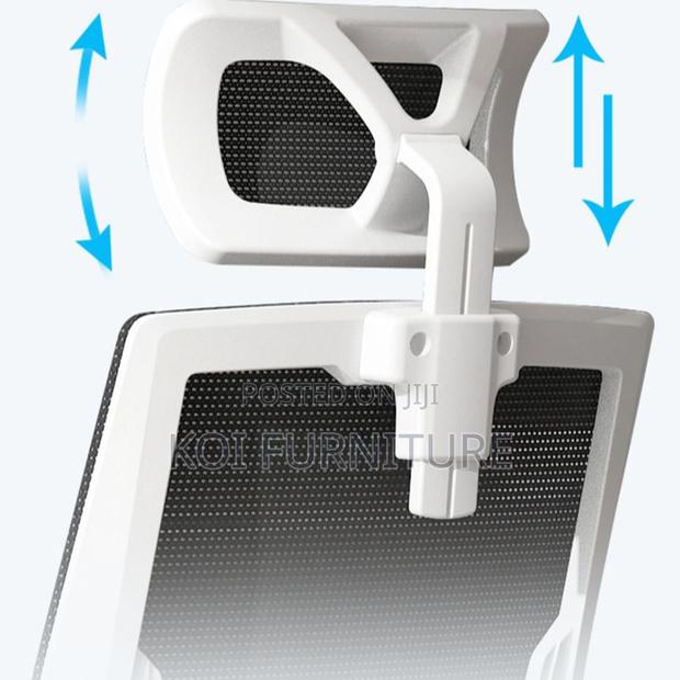 Office Chair; Ergonomic Mesh Office Chair With Flip-Up Armrests - thumbnail 10
