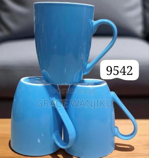 6pcs Ceramic Cups Double Colour - main view