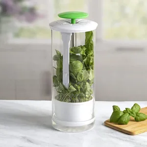 Bpa Free Refrigerator Herb / Vegetable Saver