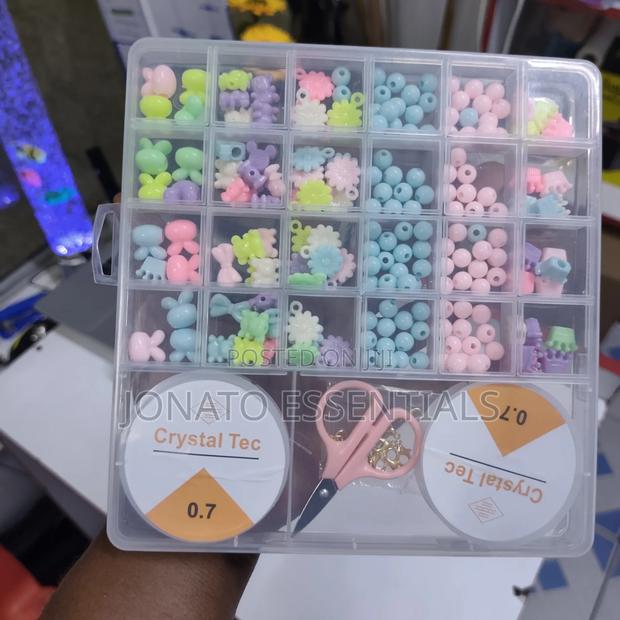 Diy Beads Jewelry Kit For Kids And Adults, Craft Maker Set - thumbnail 3