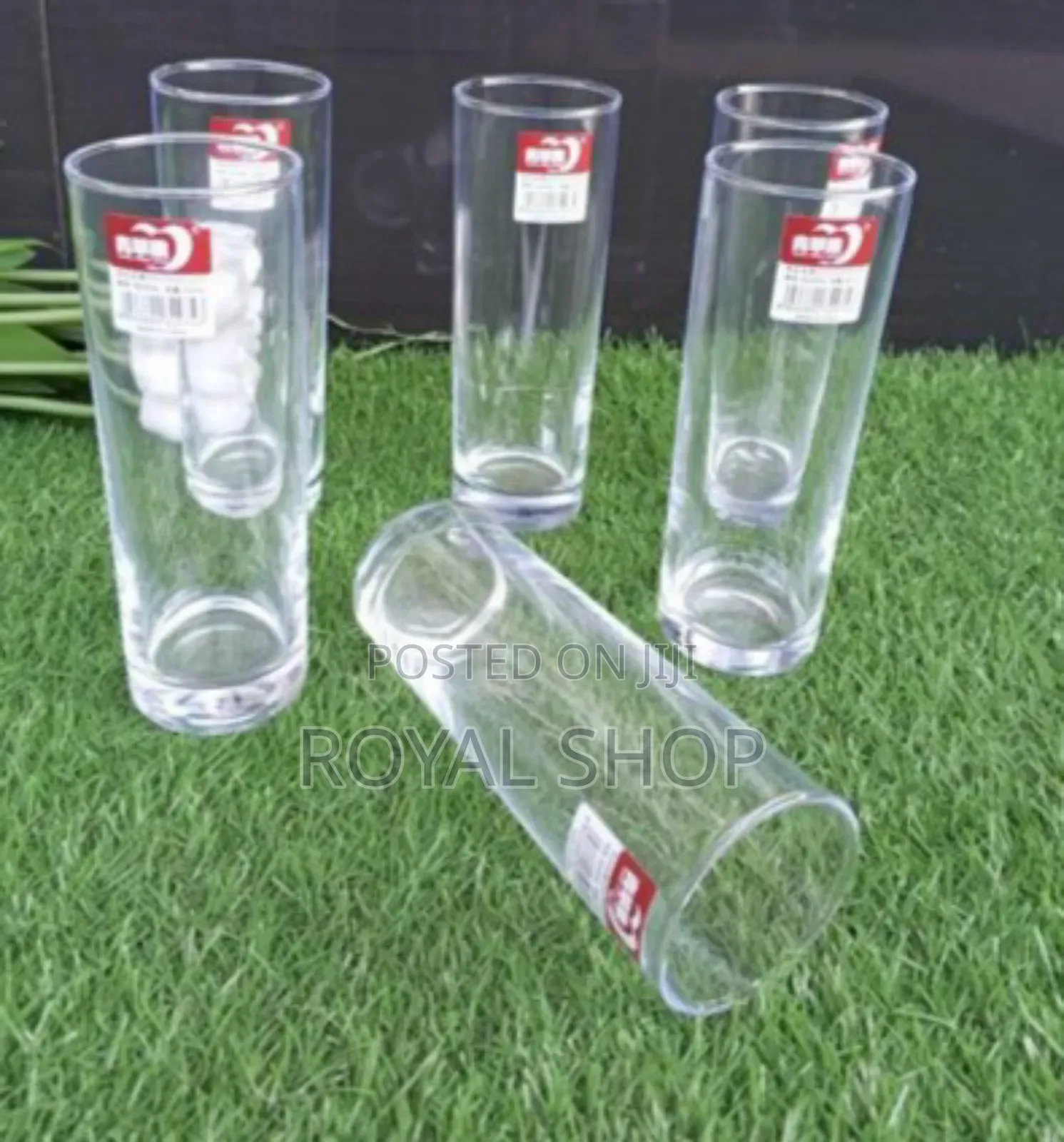 6pc High Bowl Glass