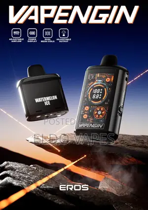 Vapengin Eros Starter Kit 20,000 Puffs - Peach Mango Ice (Pmi)