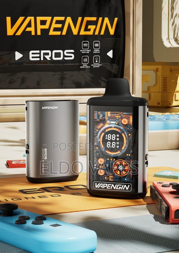 Vapengin Eros Starter Kit 20,000 Puffs - Peach Mango Ice (Pmi) - thumbnail 2