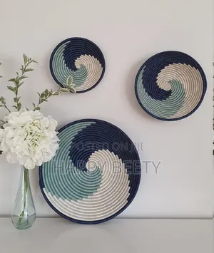 African Sisal Basket Wall Decor