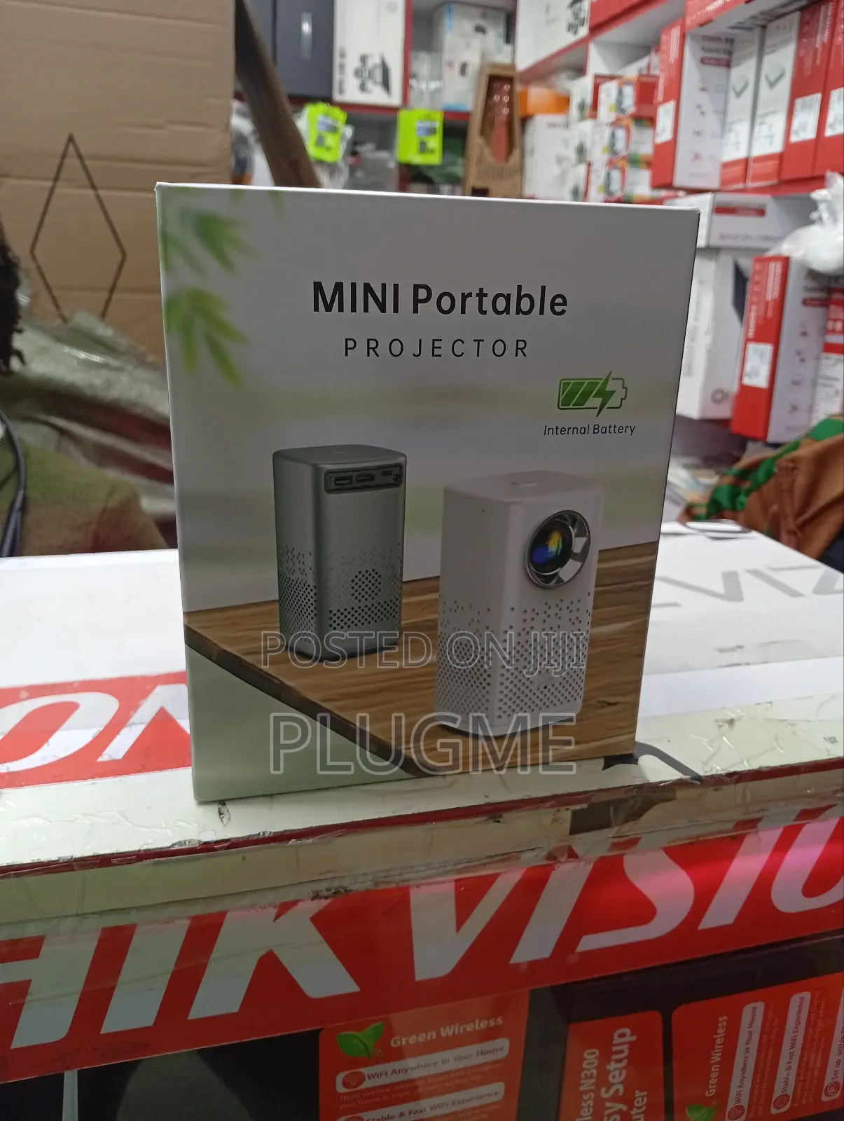 Mini Portable Rechargeable Smart Android Projector