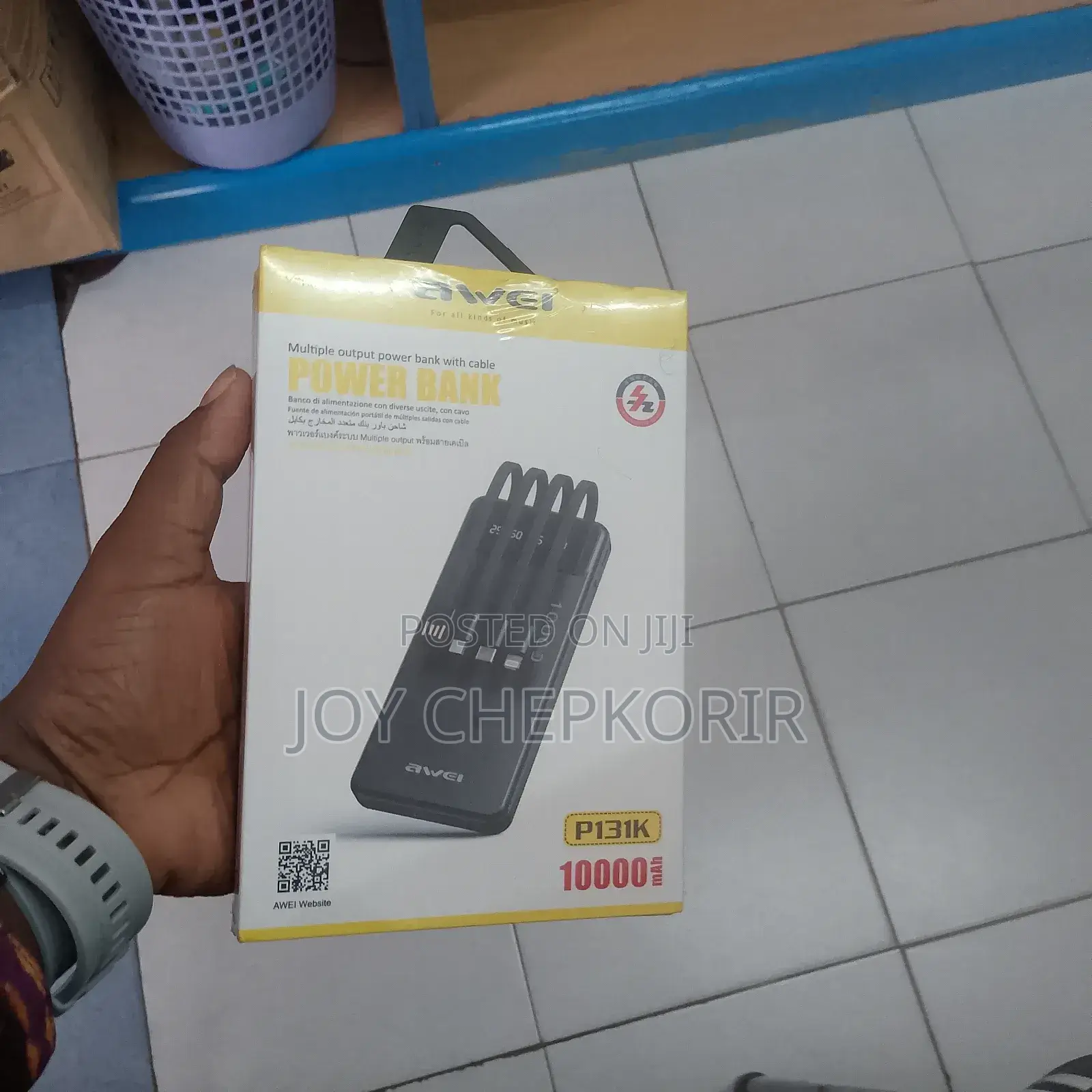 Awei P131k 10000mah Power Bank