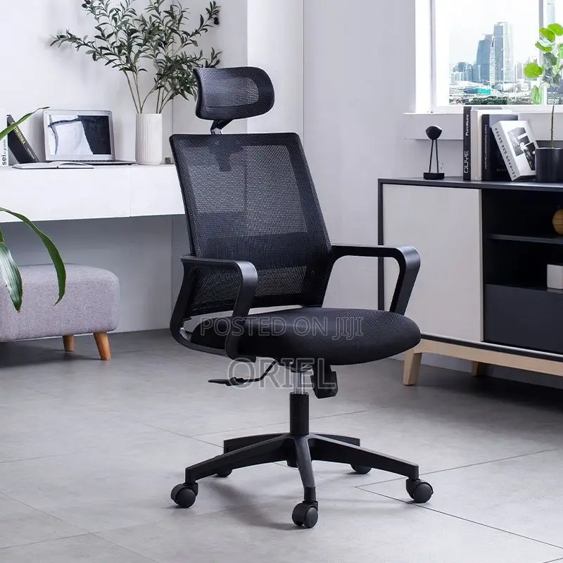 Office Chair : High-Back Swivel Office Mesh Chair