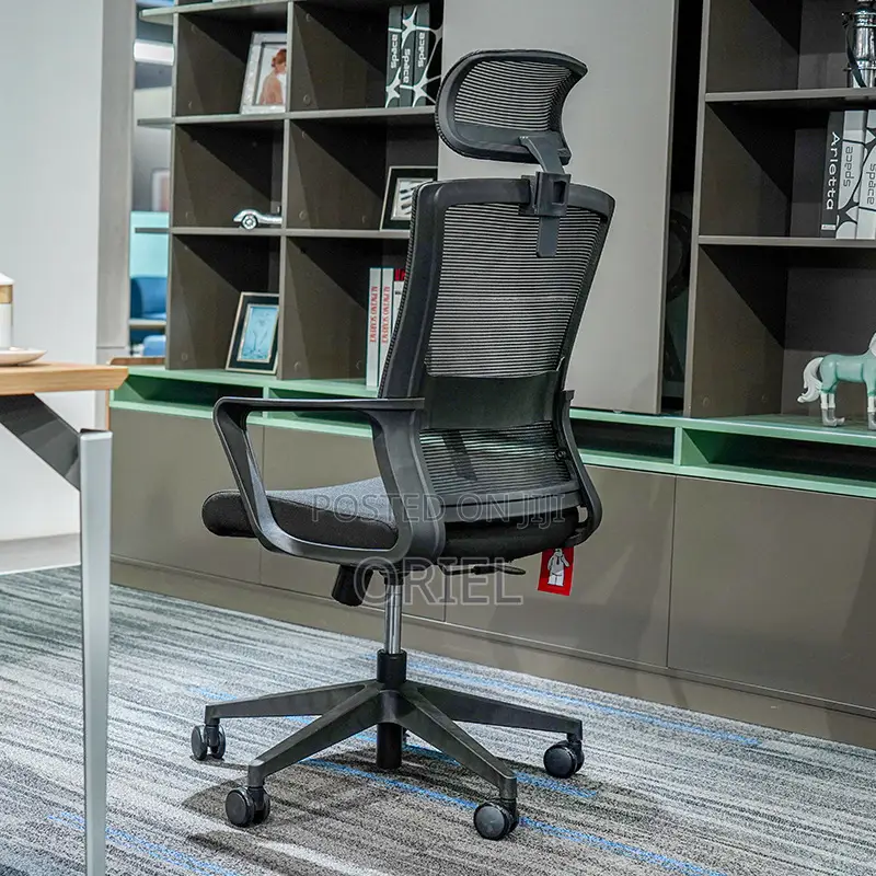 Office Chair : High-Back Swivel Office Mesh Chair
