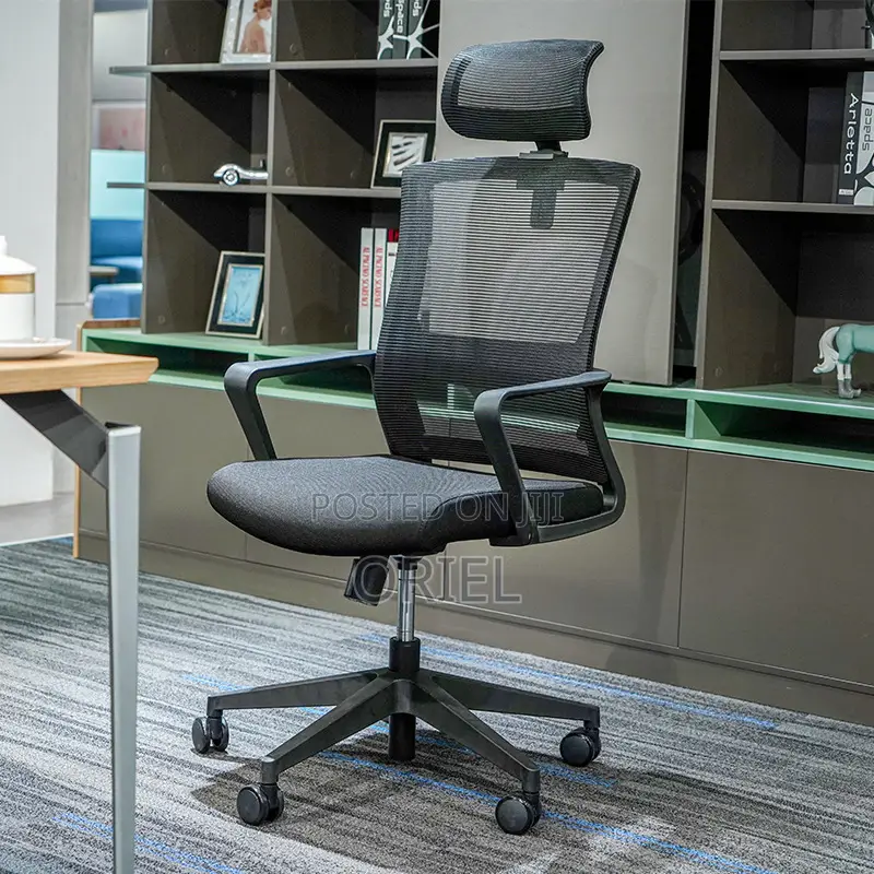 Office Chair : High-Back Swivel Office Mesh Chair