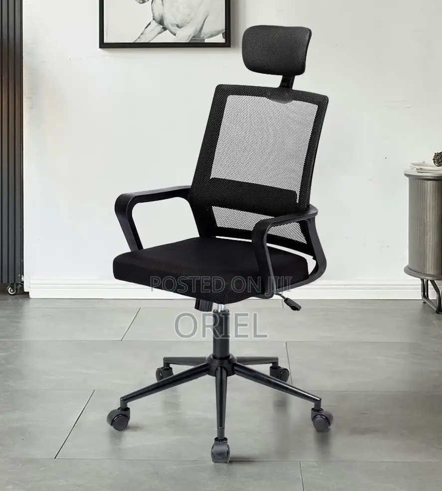 Office Chair : High-Back Swivel Office Mesh Chair