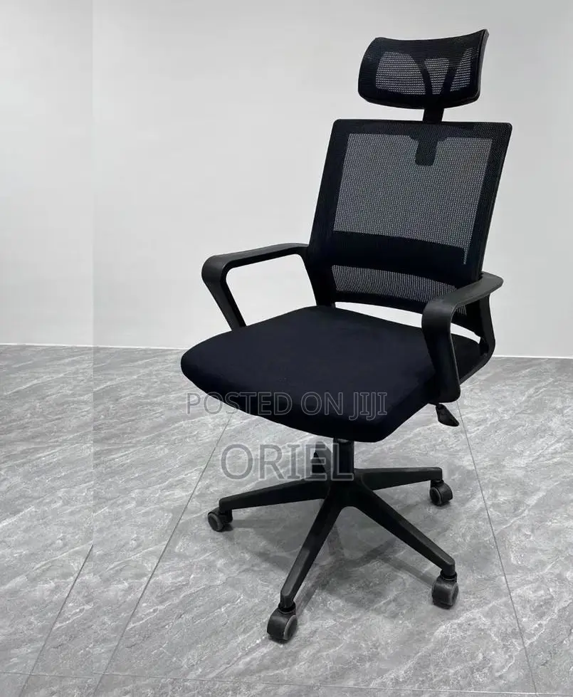 Office Chair : High-Back Swivel Office Mesh Chair