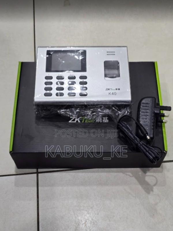 K40 Staff Time Attendance Ztketco Biometric Machine - main view