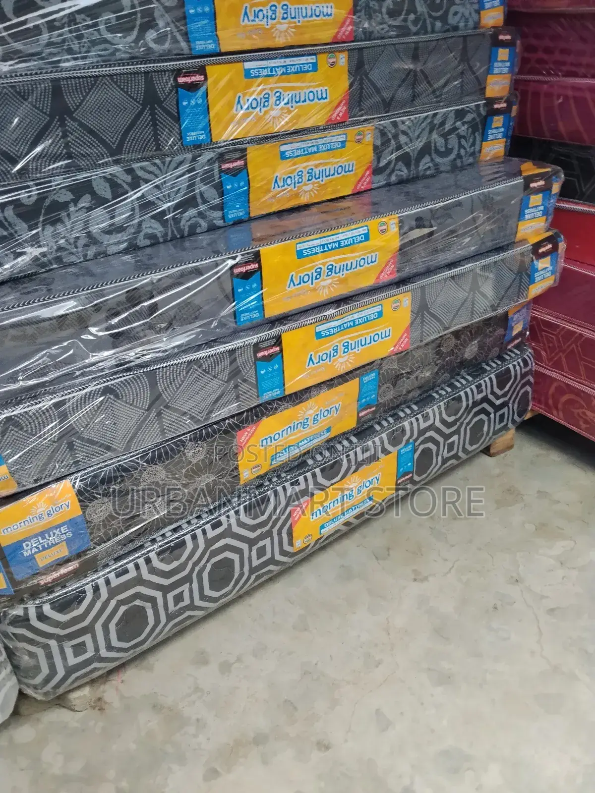 Morning Glory 41⁄2×6 Mattress – 8-Inch Quilted Top Deluxe Comfort
