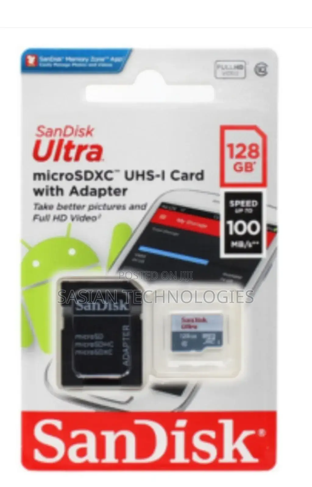 Memory Card 64gb With Adapter