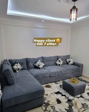 Lshape 7seater Spring Cushion