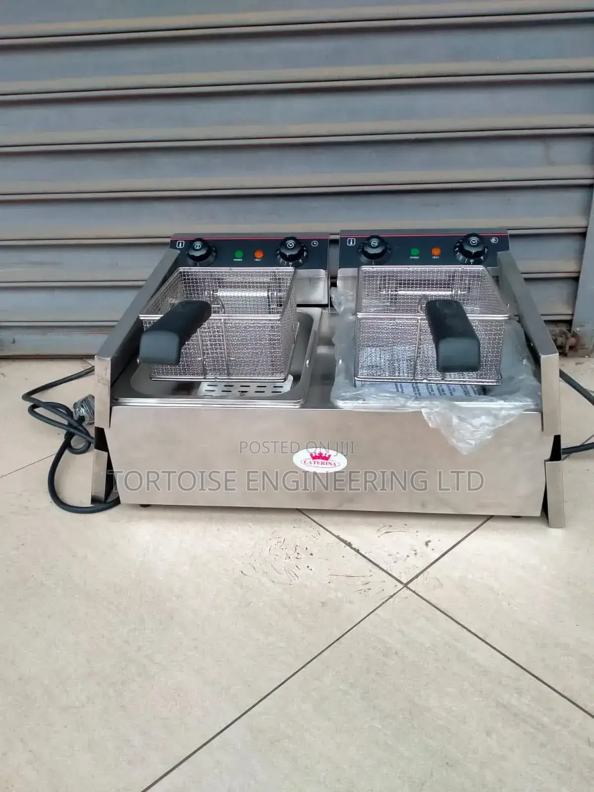 Double Chips Deep Fryer 34litres