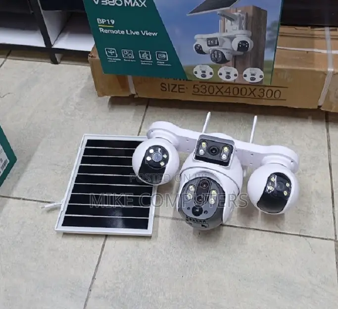 4 Lens Outdoor Surveillance CCTV Camera