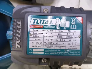 1hp Centrifugal Pump Total
