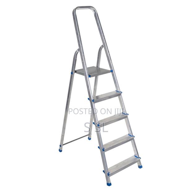Heavy Duty 5 Steps Aluminium Ladder