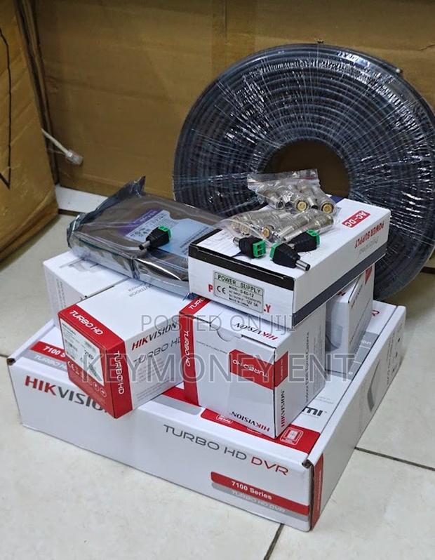 4 Turbo Hd 2mp CCTV Cameras Full System Kit With Night Vision