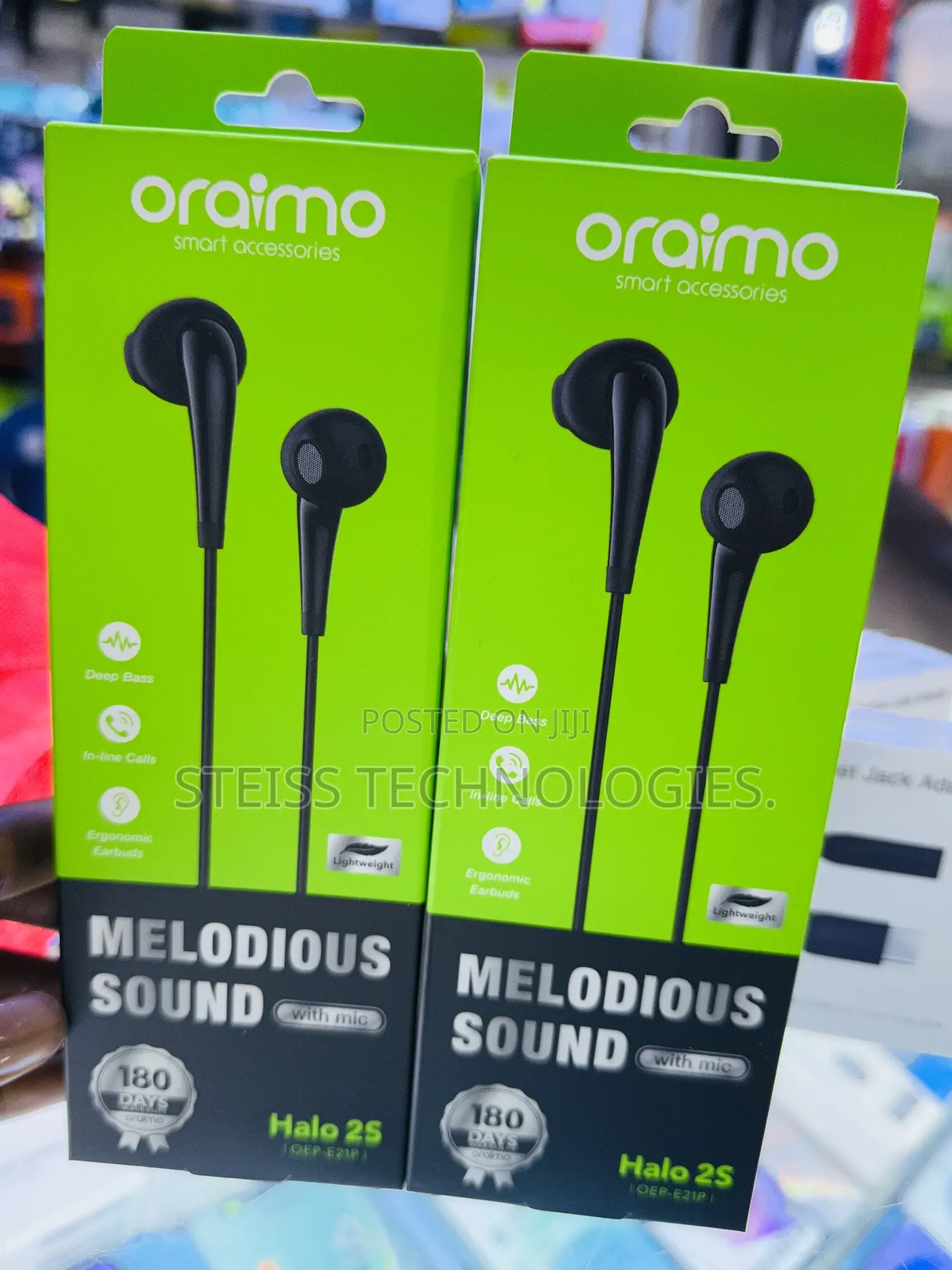 Oraimo Halo 2s Wired Headphones