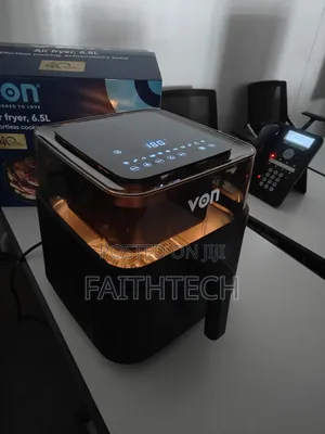 *Von Airfryer 6.5litres Digital Vaf072dck