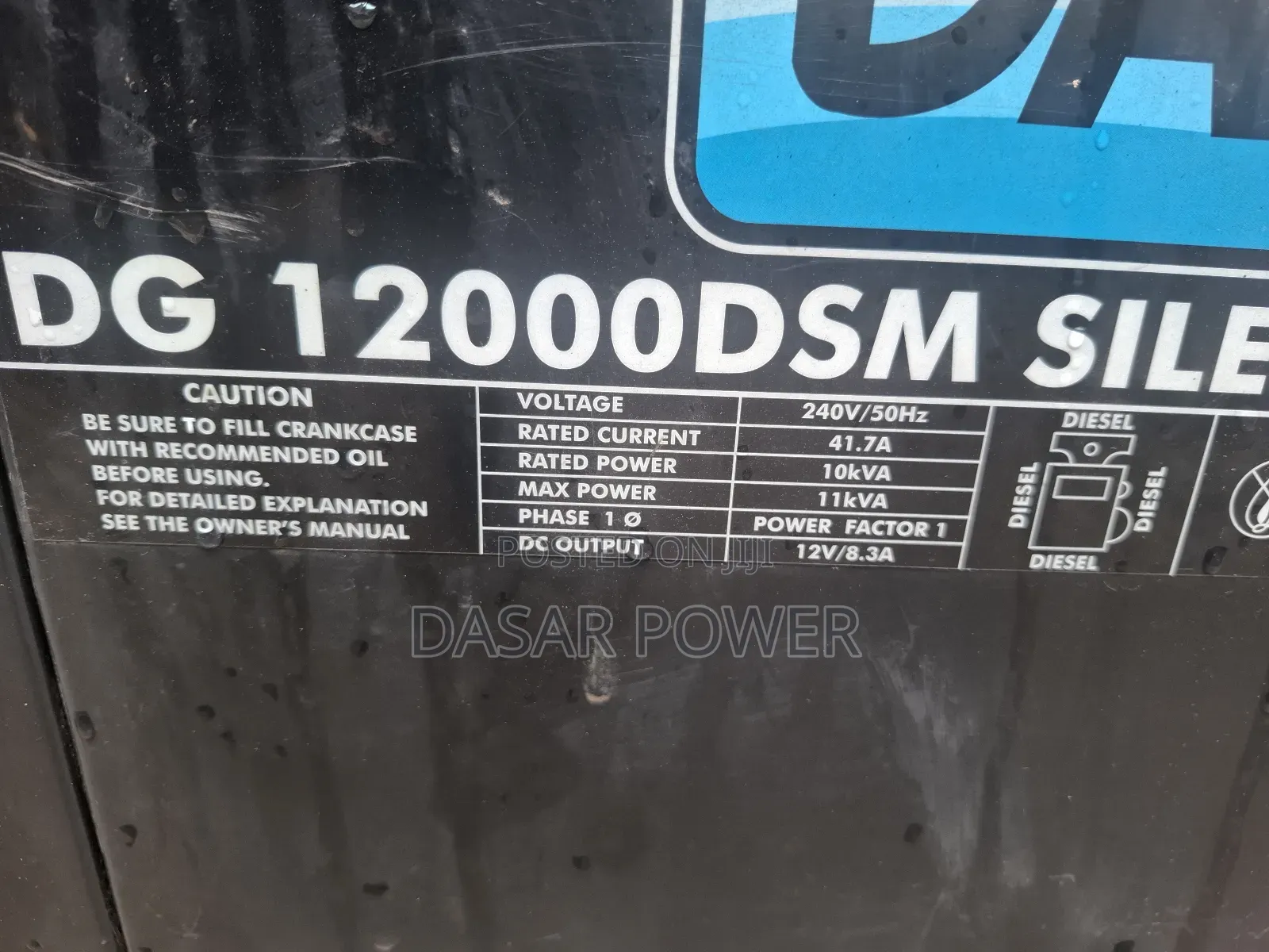 Single Generators for Hire 10kva