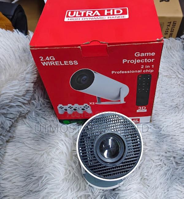 Hy300 Android Projector Wifi Bluetooth Movie Streaming - thumbnail 2