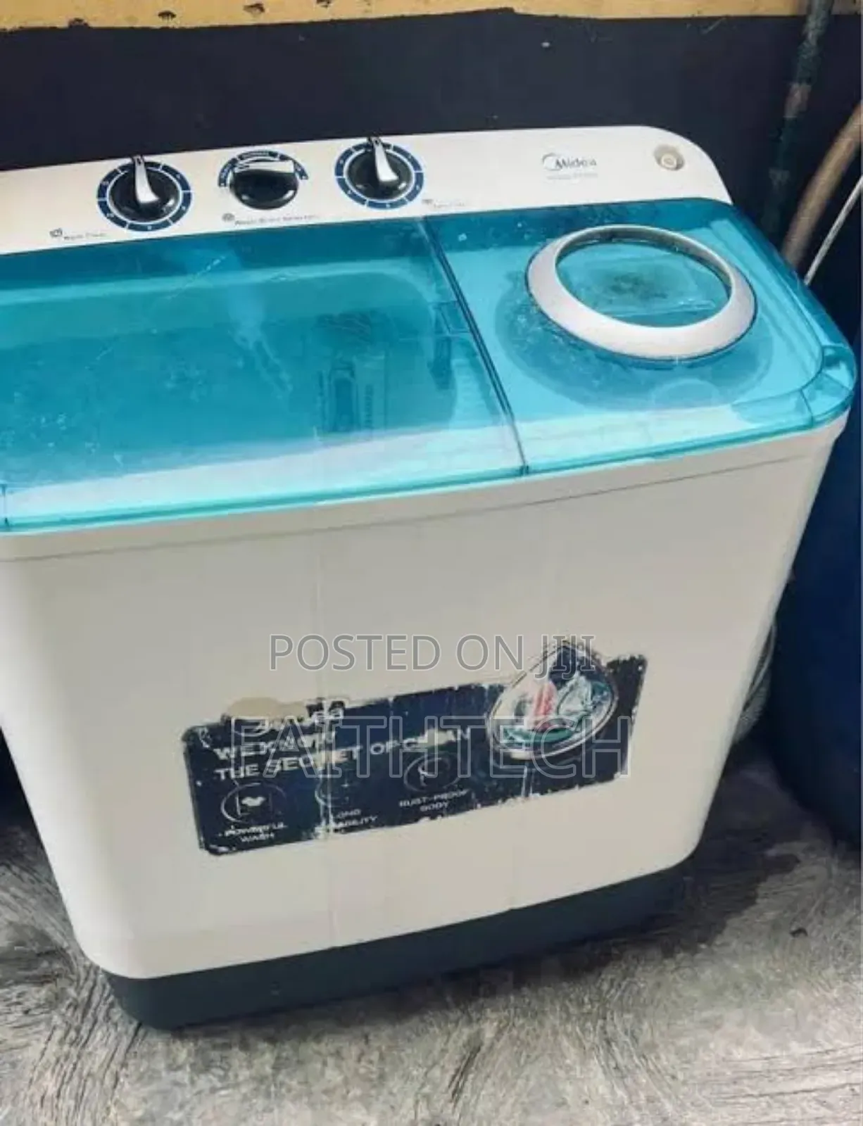 Midea 10kg Twin Tub Washing Machine