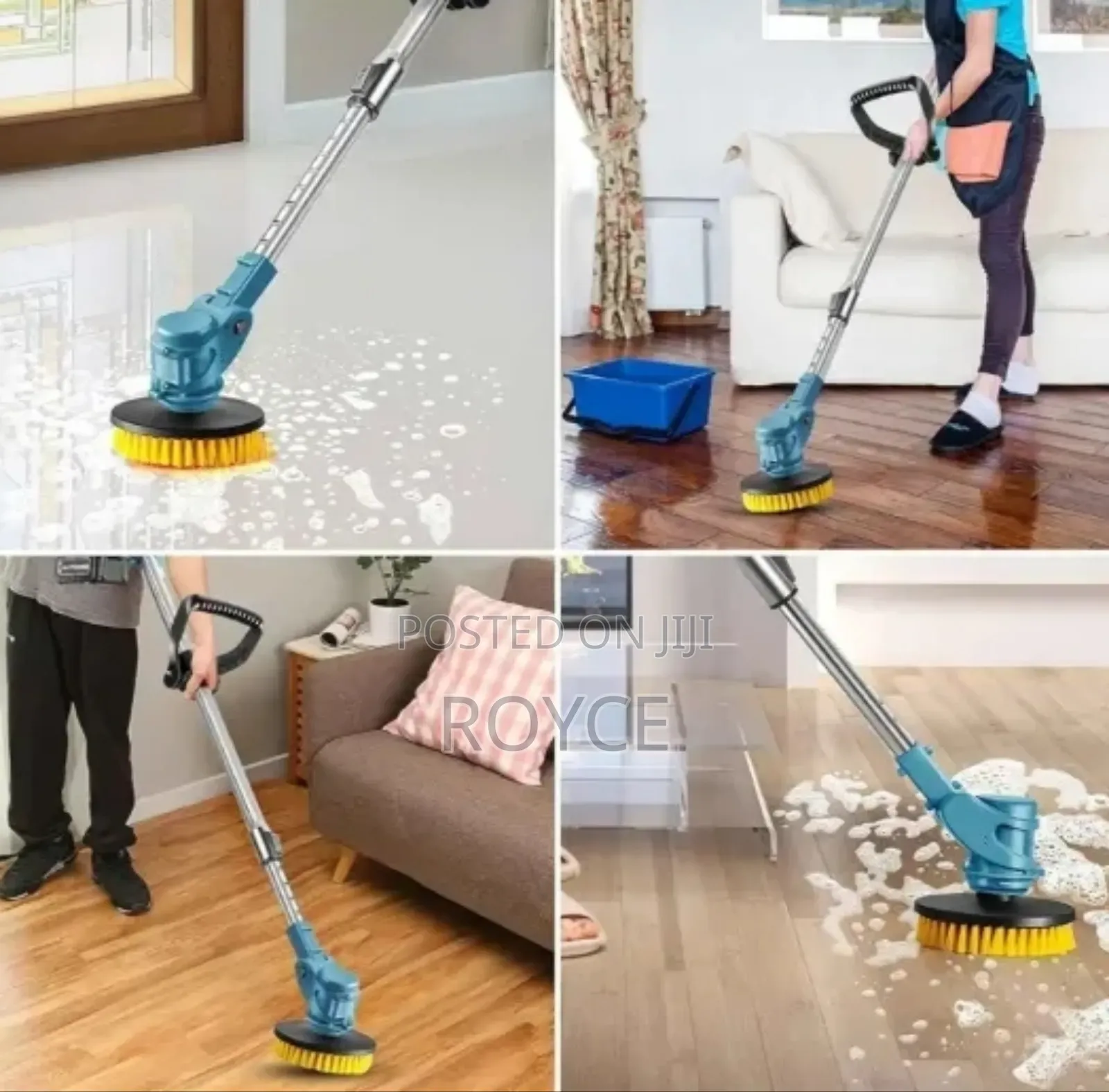 3 In 1 Powerful Electric Spin Scrubber