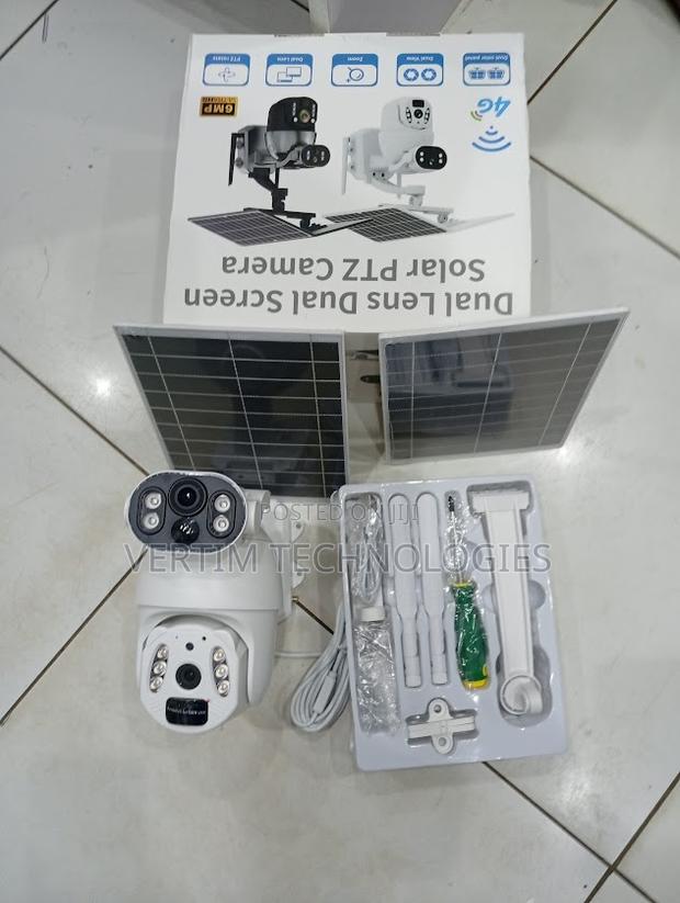 6mp Ubox Dual Lens Solar Camera 4g With Simcard
