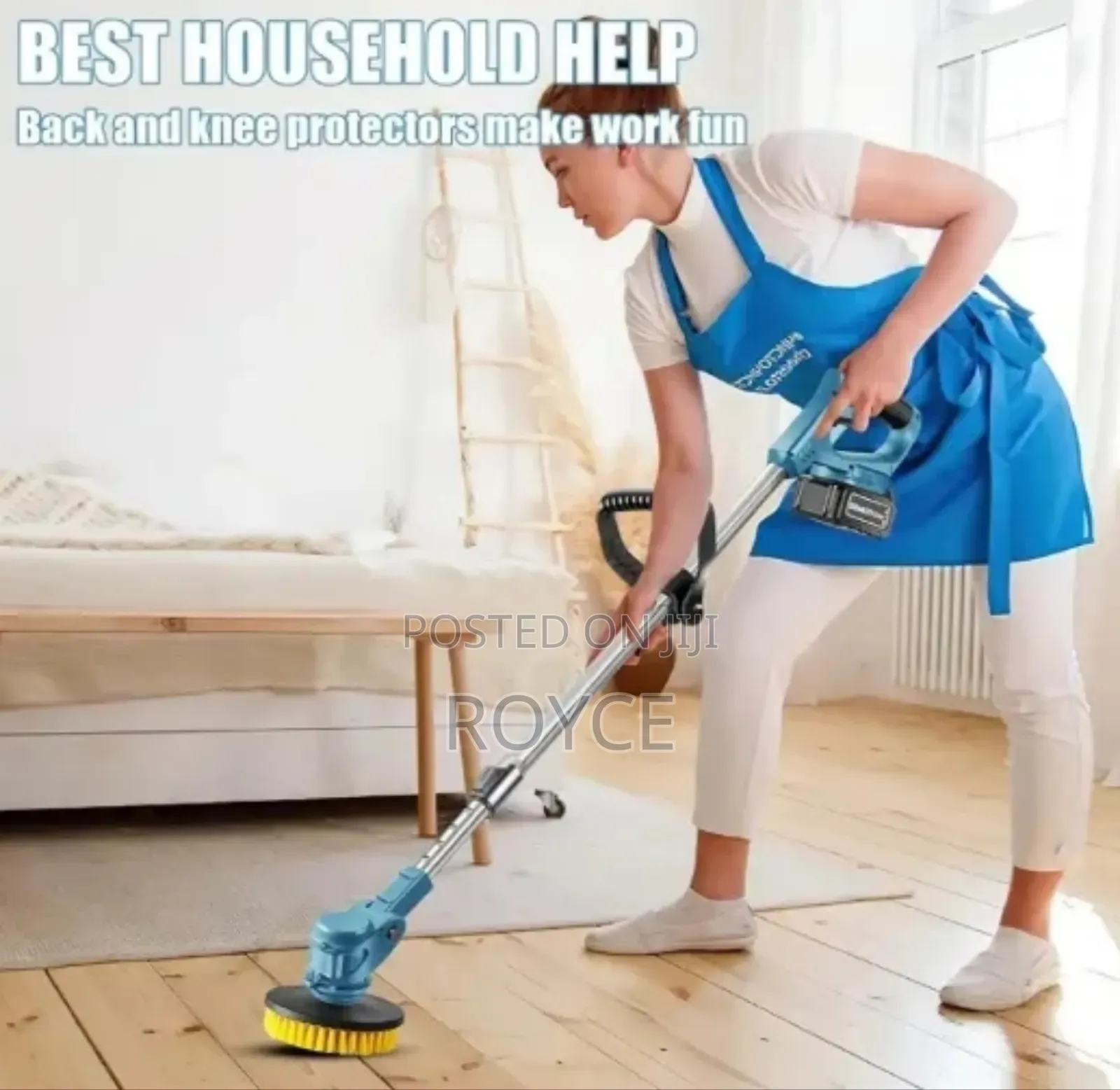 3 In 1 Powerful Electric Spin Scrubber