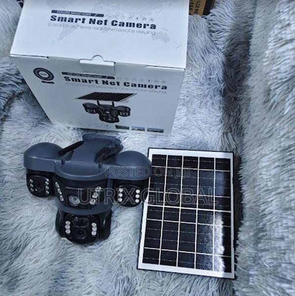 Triple Lens Smart Solar Wifi Camera Home Protection