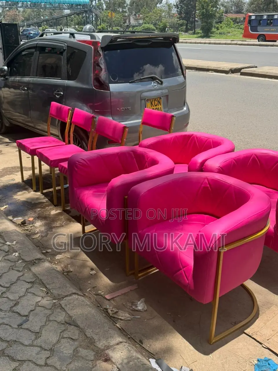 Pink Styling Chairs
