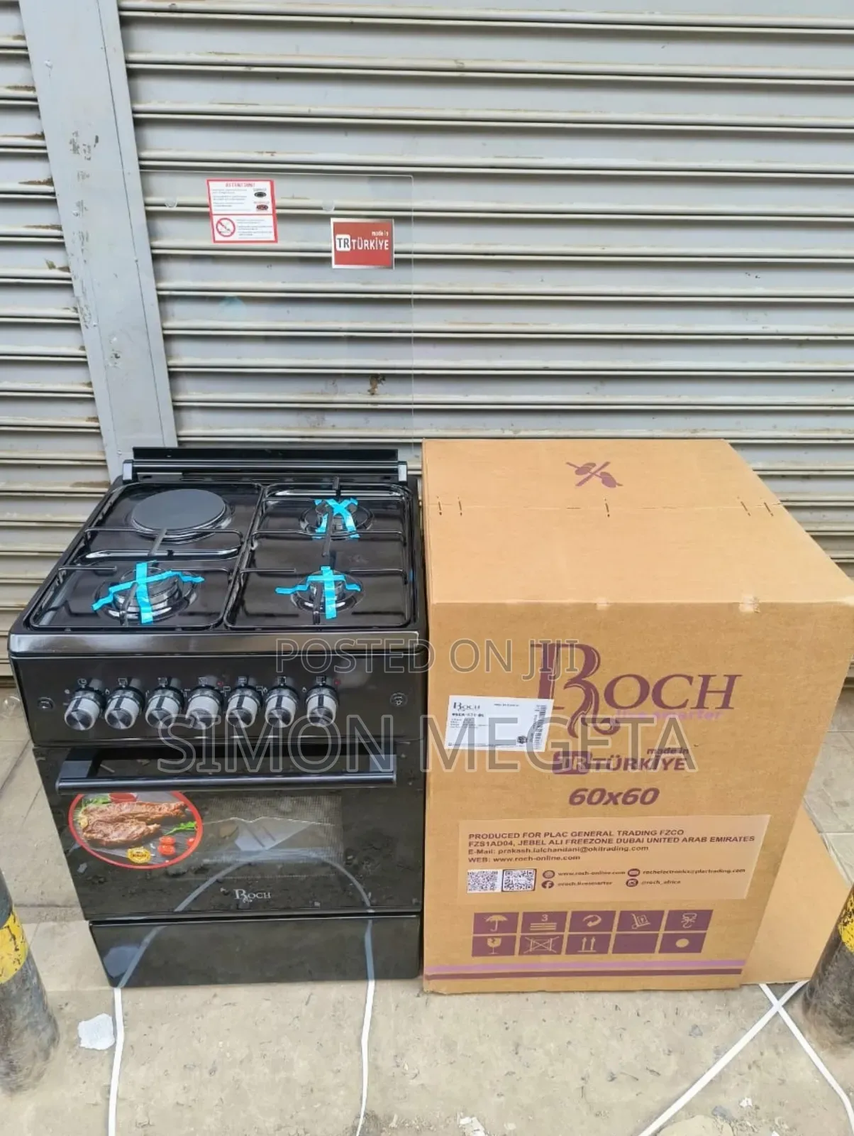 Turkey Roch Black 60×60 Standing 3+1 Cooke